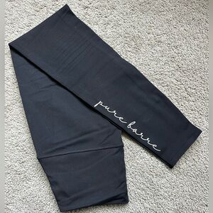 Pure Barre Charcoal Active Leggings
